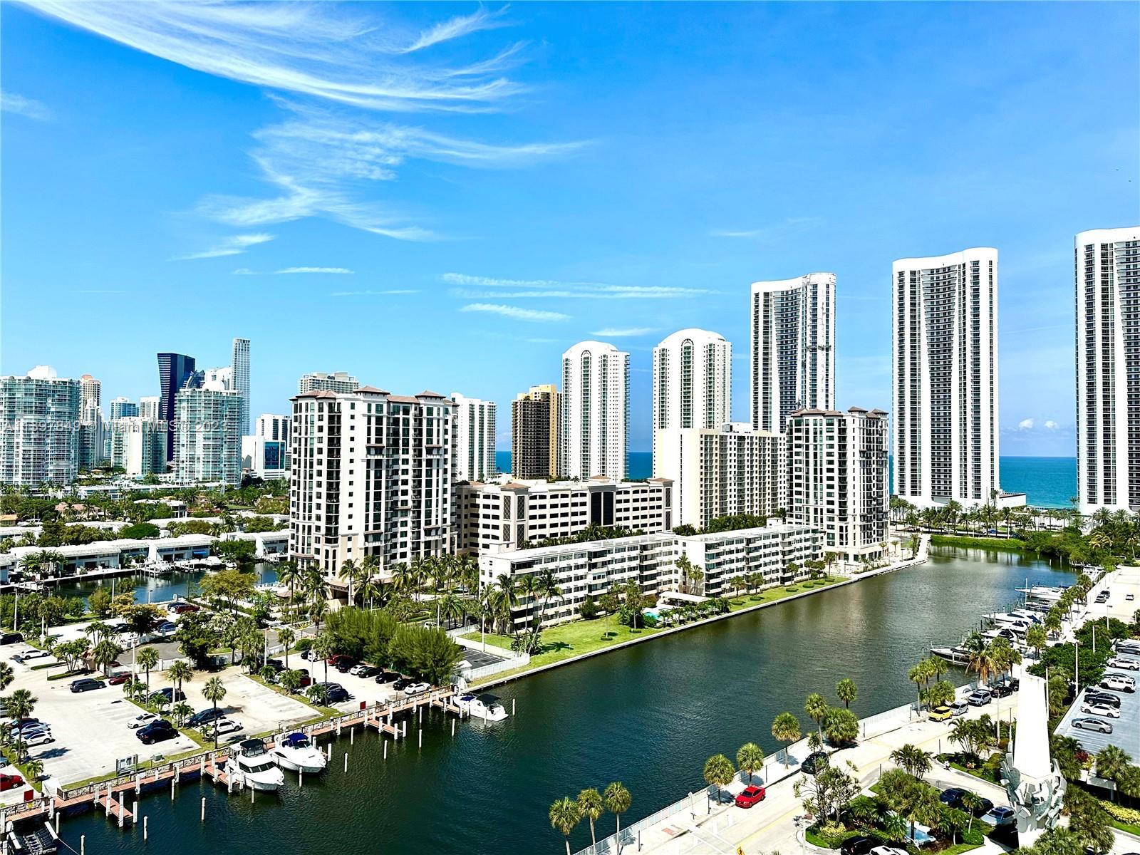 Great remodeled CORNER 2bed/2 bath unit with amazing Intracoastal and Ocean view from big wrap-aroun