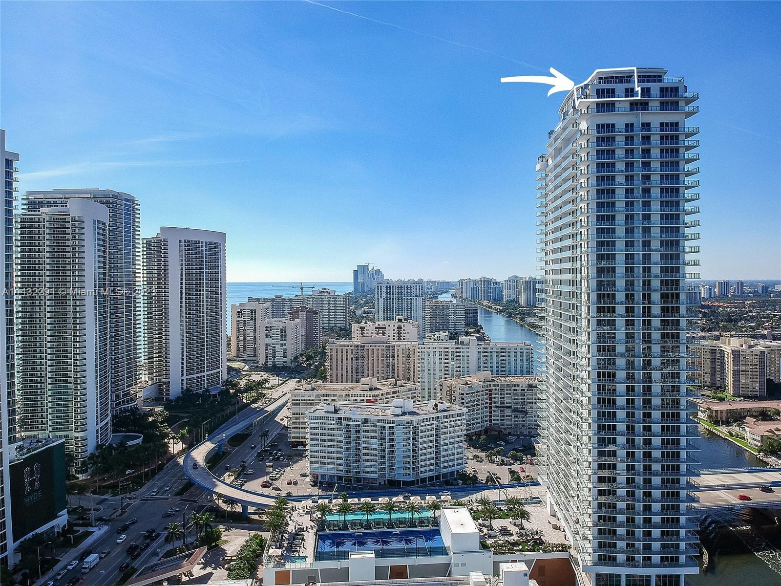 Photo of 4010 S Ocean Dr #T4301//ROOFTOP Penthouse in Hollywood, FL