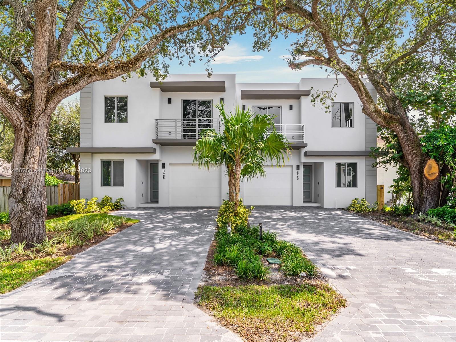 **Brand New Build** Beautifully designed 4 bedroom 3 full bathroom townhome in east Fort Lauderdale 