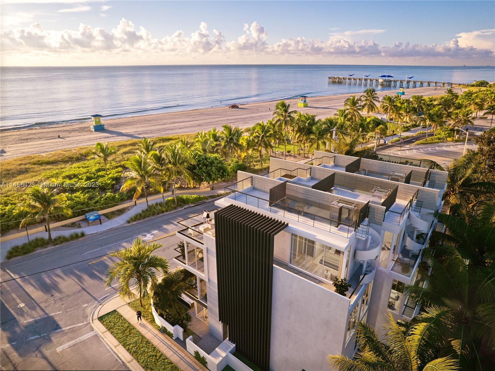 Ultra Luxurious NEW 4-Story Townhouse with Direct Unobstructed Ocean views and direct beach access -