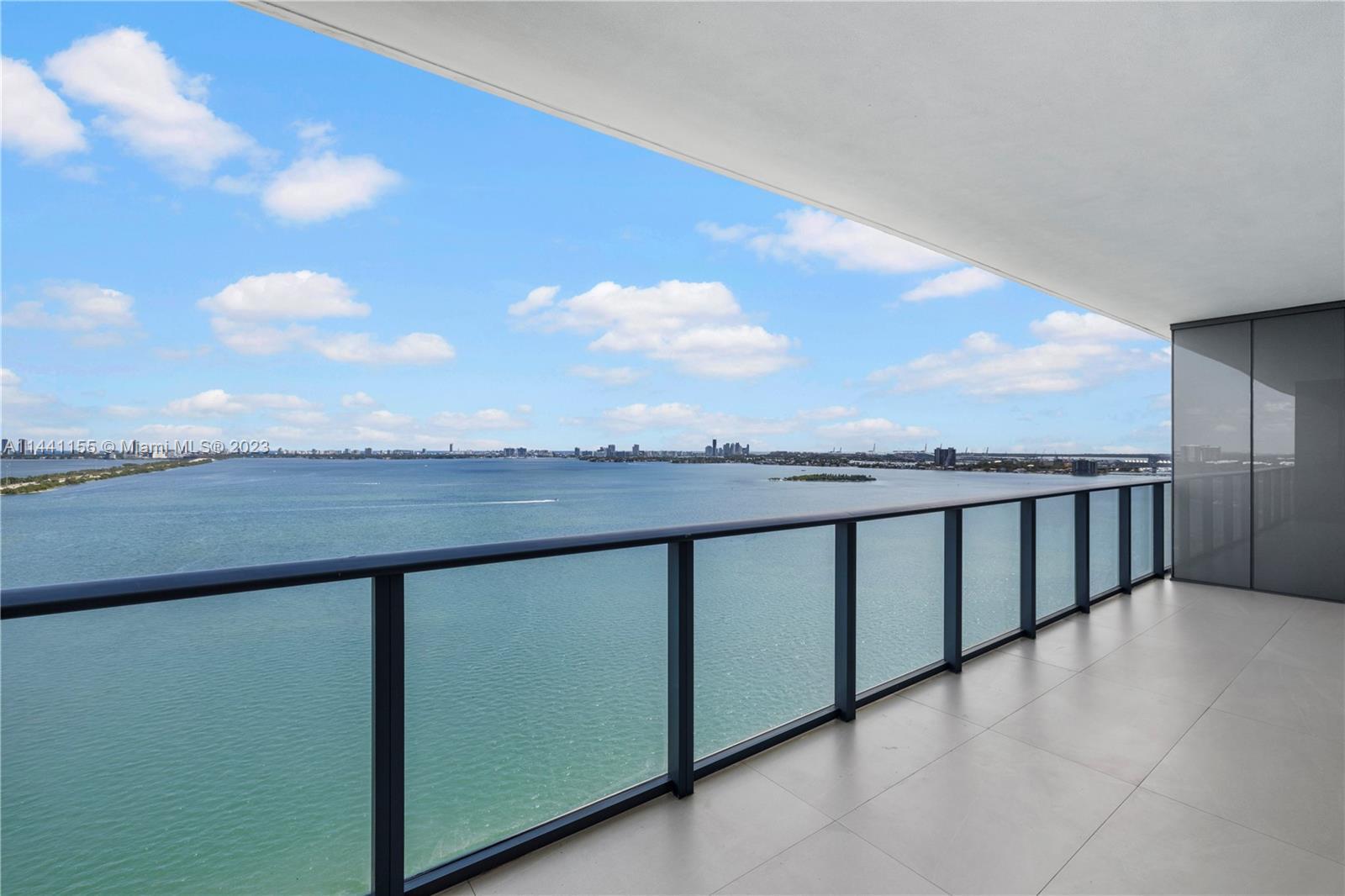 Never lived in 3 beds, 3.5 baths + den at One Paraiso by Piero Lissoni. Private foyer entry, Italian