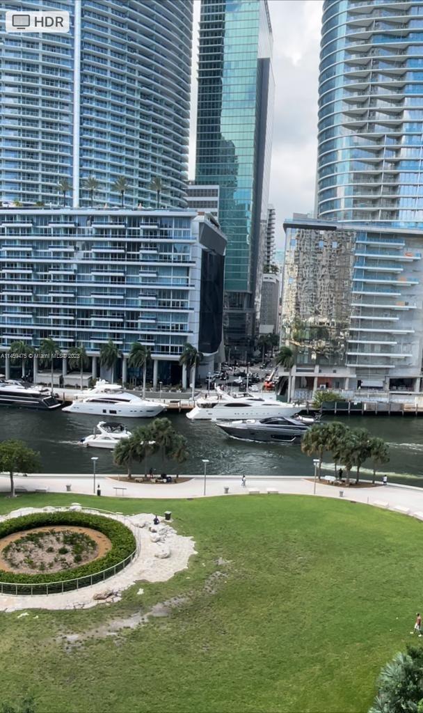 Enjoy the gorgeous  Miami Brickell lifestyle in this large studio at ICON Brickell a luxury building