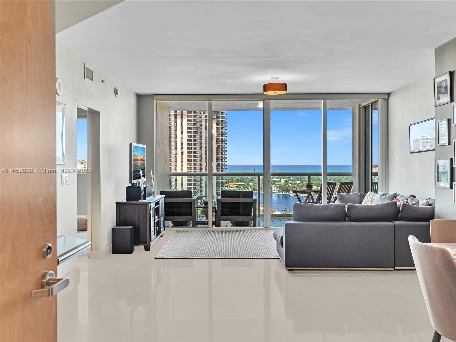 WAKE UP TO THE MOST STUNNING OCEAN VIEWS! THIS BOUTIQUE LUXURY BUILDING IS IN THE HEART OF AVENTURA.