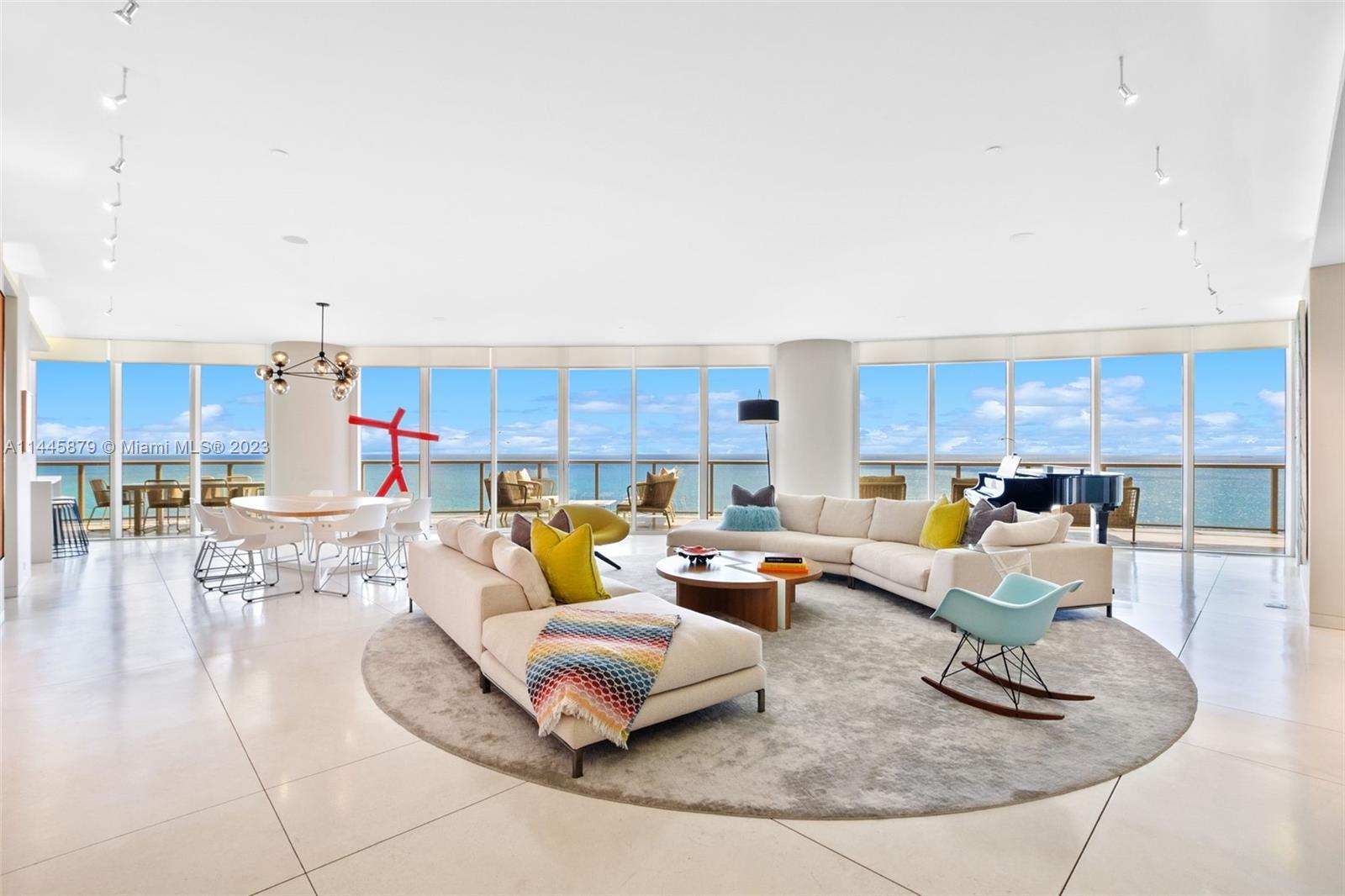 Incredible 180 ocean views from this 3 bedroom/ 3.5 bath with 2800 interior sq. ft. and 1300 wrap-ar