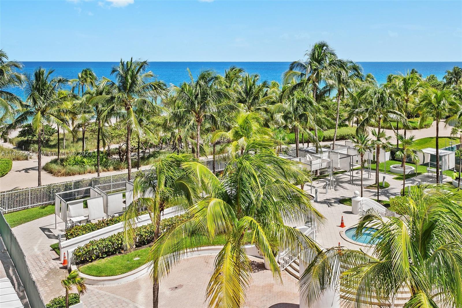 Highly Desirable "11" line at the Harbour House in Bal Harbour. Bright and spacious one bedroom 1 an