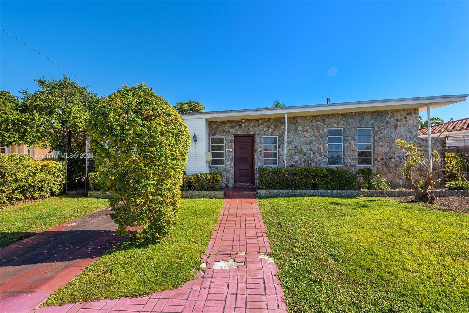 Lowest priced single-family home in all of North Bay Village and Miami Beach combined! Incredible op