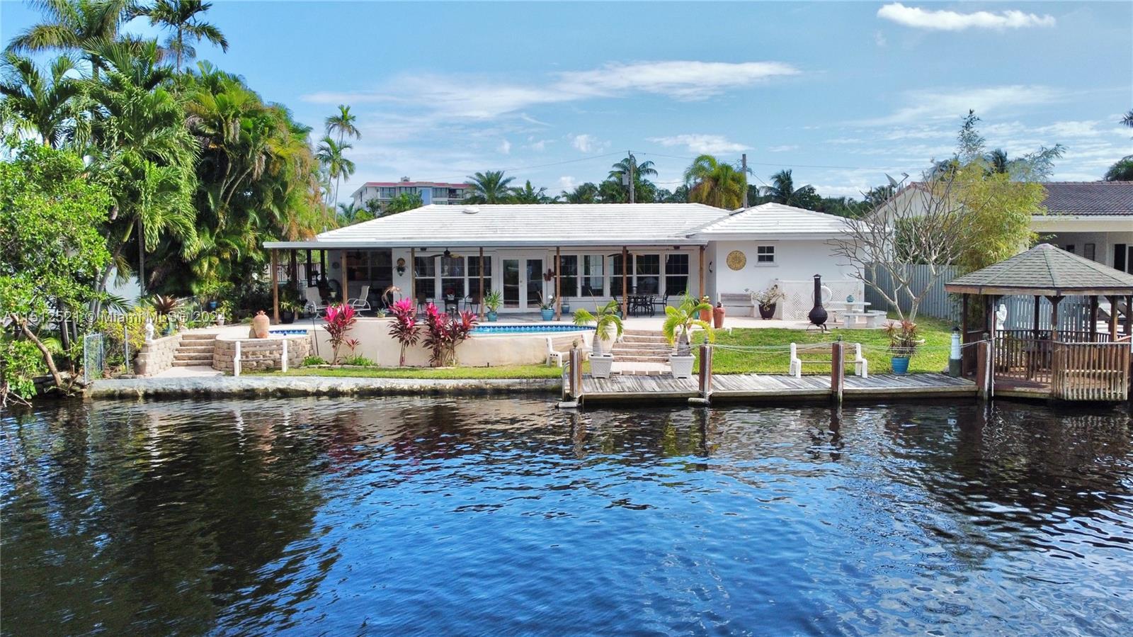 Waterfront Ocean Access Home. Located in Gated Bal Harbour One of Fort Lauderdale’s best kept secret