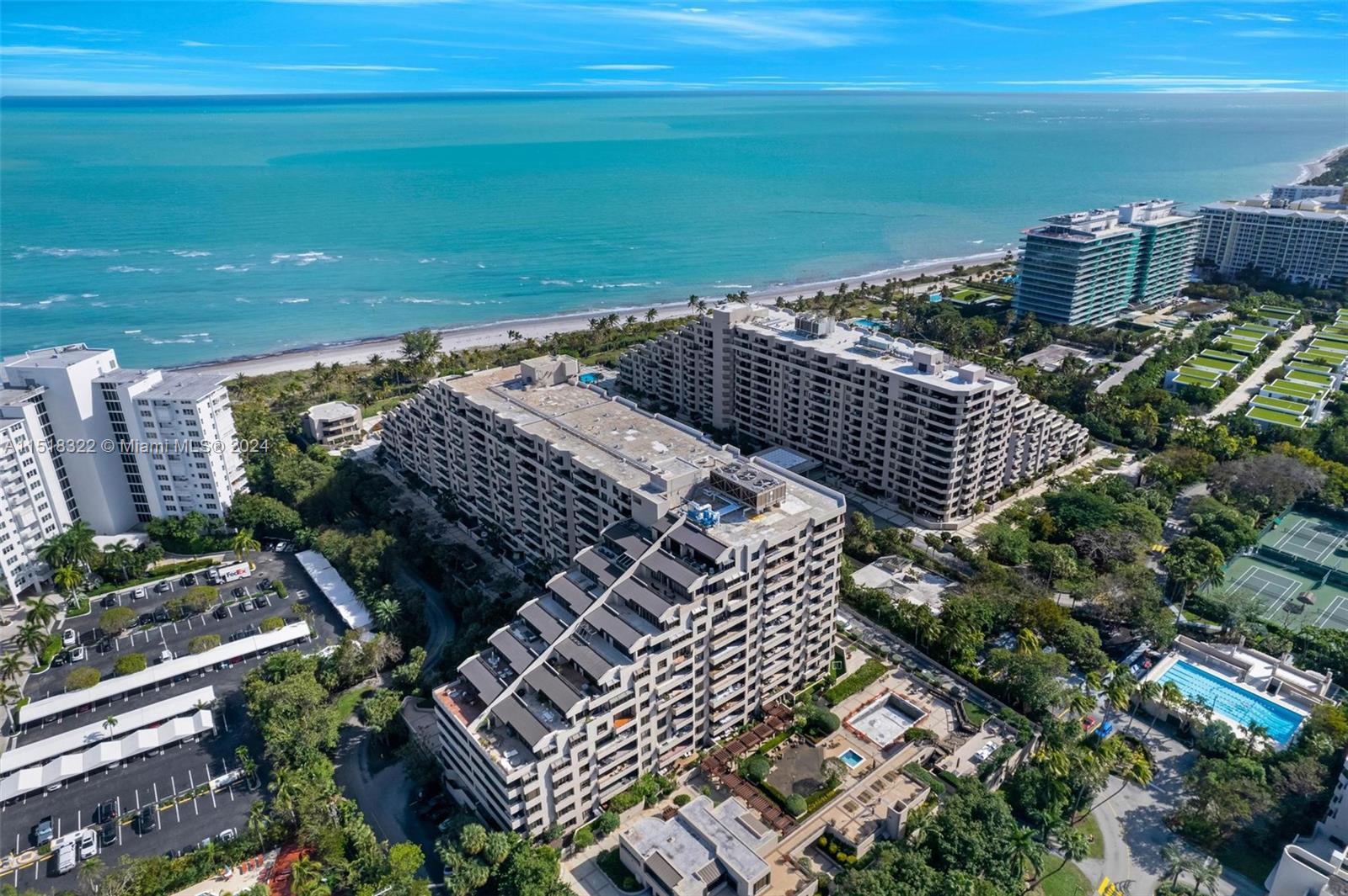 Large 2/2 condo located on Key Biscayne. The community is secured and gated, and residents have acce