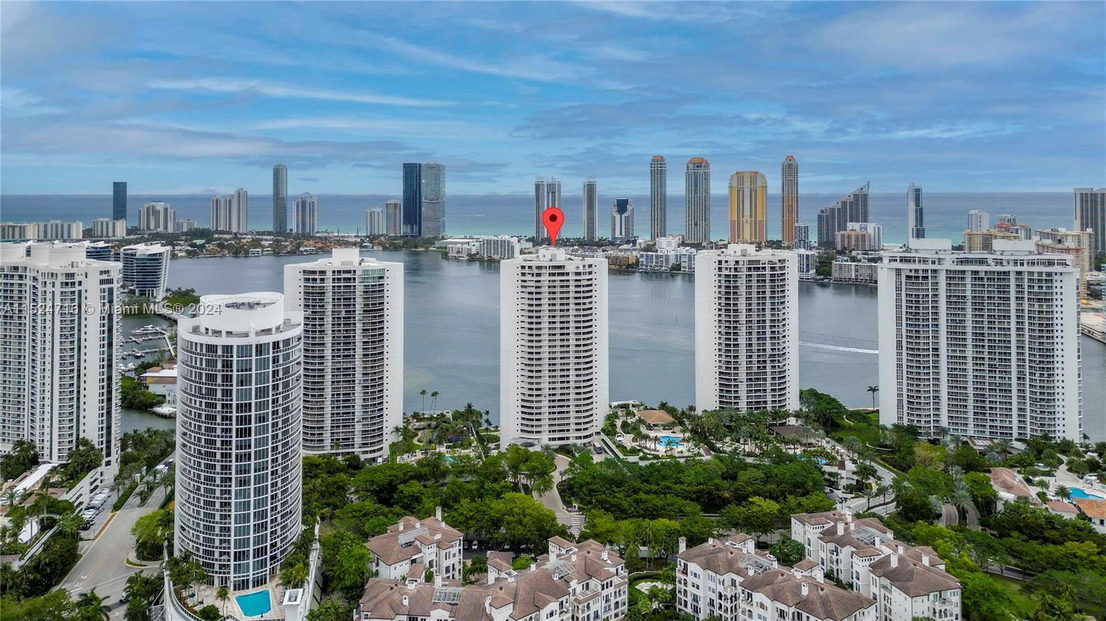 Embrace stunning panoramic views of the Intracoastal, ocean, and city from this fully renovated 3 be