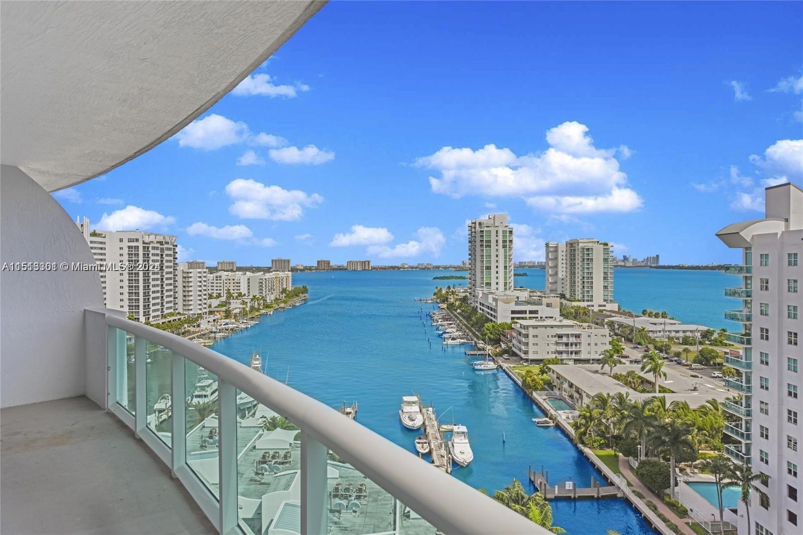 NO CURRENT OR SCHEDULED ASSESSMENTS.  GREAT INVESTMENT. Spectacular open views of Biscayne Bay in th