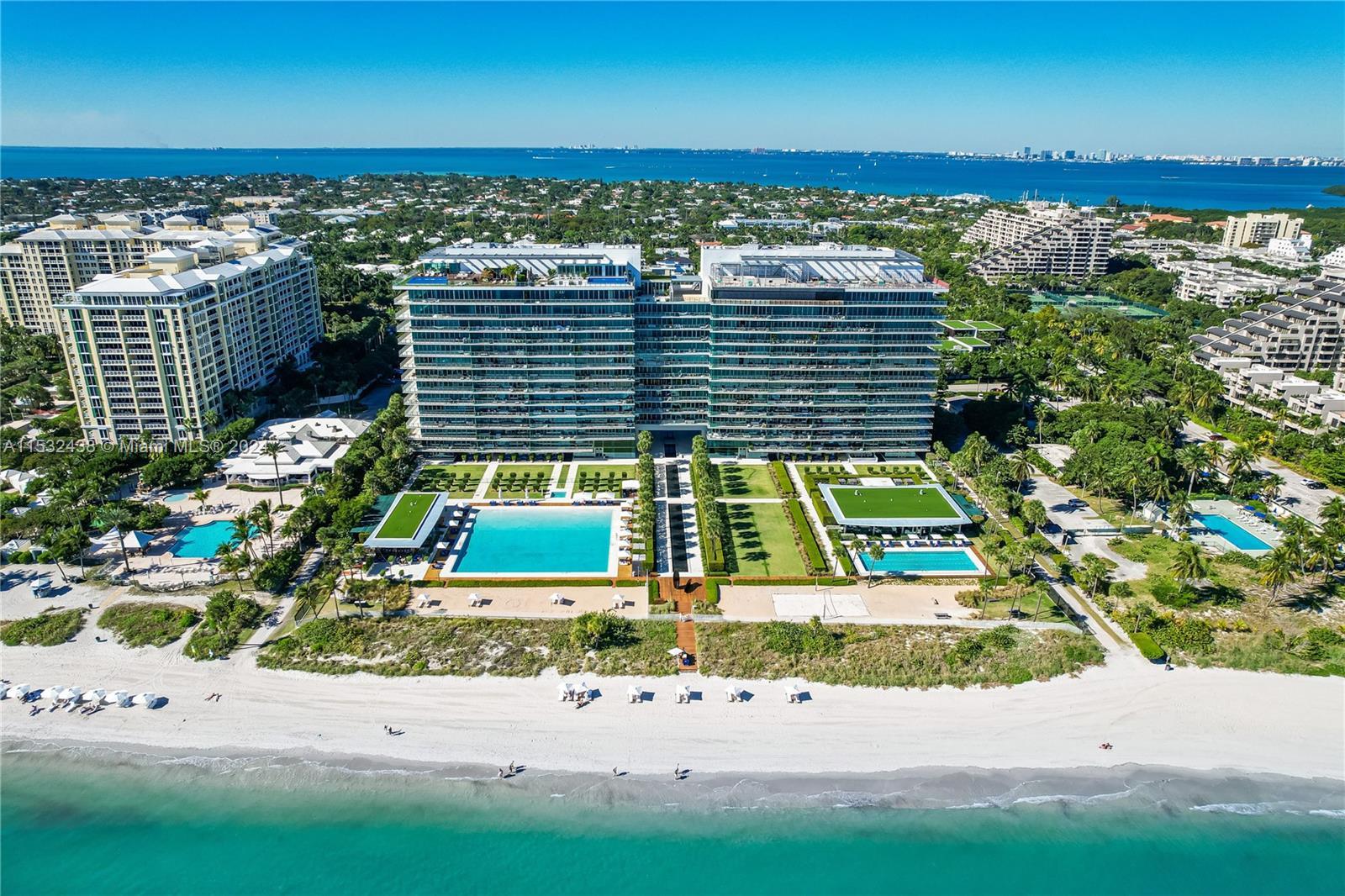 Welcome to your dream home at Oceana Key Biscayne, a mesmerizing seaside escape that defines unparal