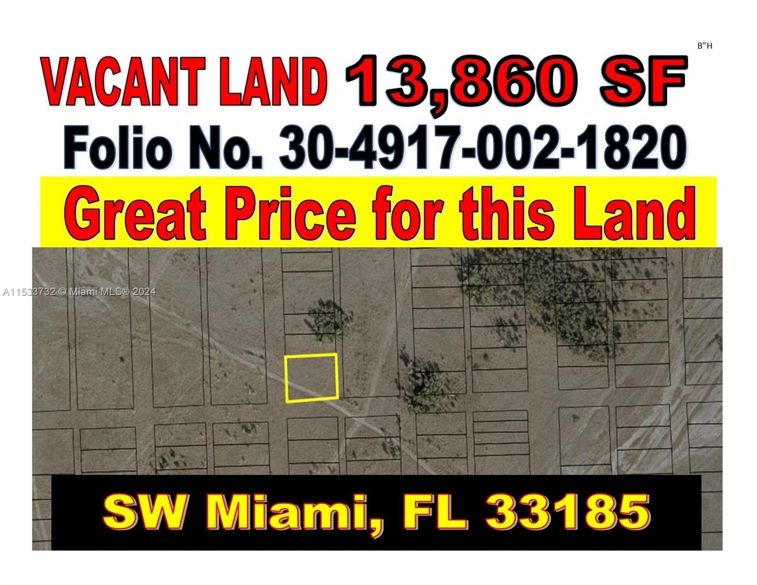 Photo of Land S Of SW 157 Ave Homestead in Miami, FL
