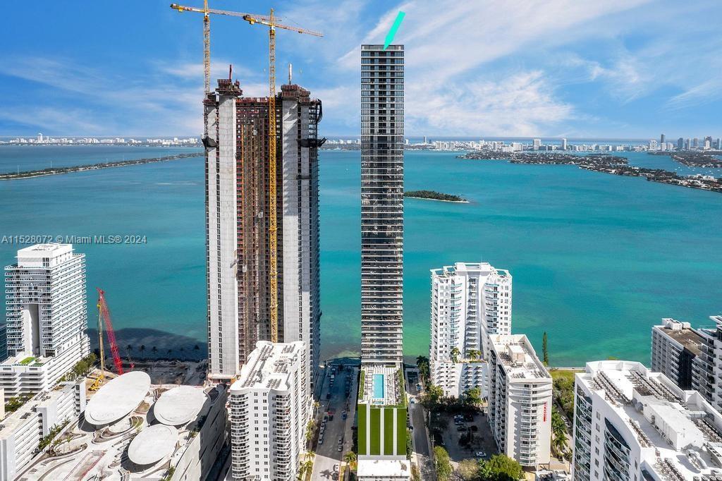 Impeccable waterfront sky residence 3 Beds plus Den, 4.5 Baths at Elysee, Miami’s newest & only luxu