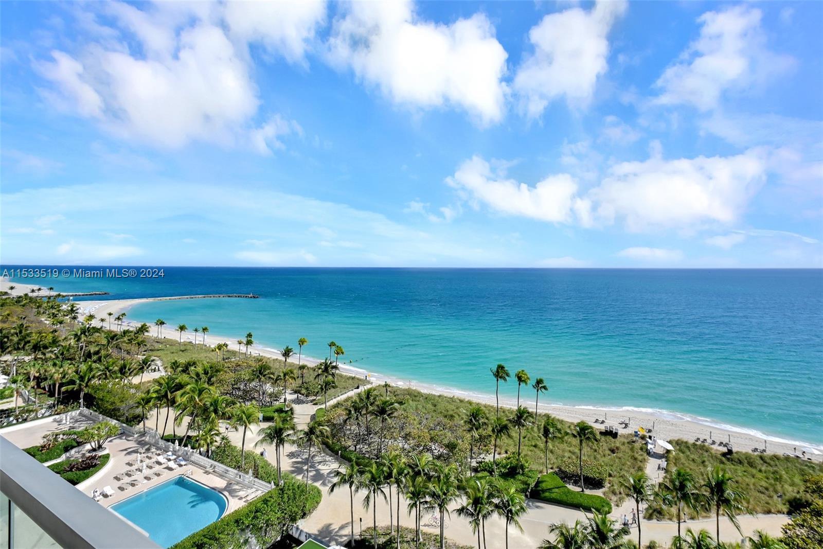 Turnkey direct oceanfront residence at Bal Harbour’s most prestigious address, with panoramic water 