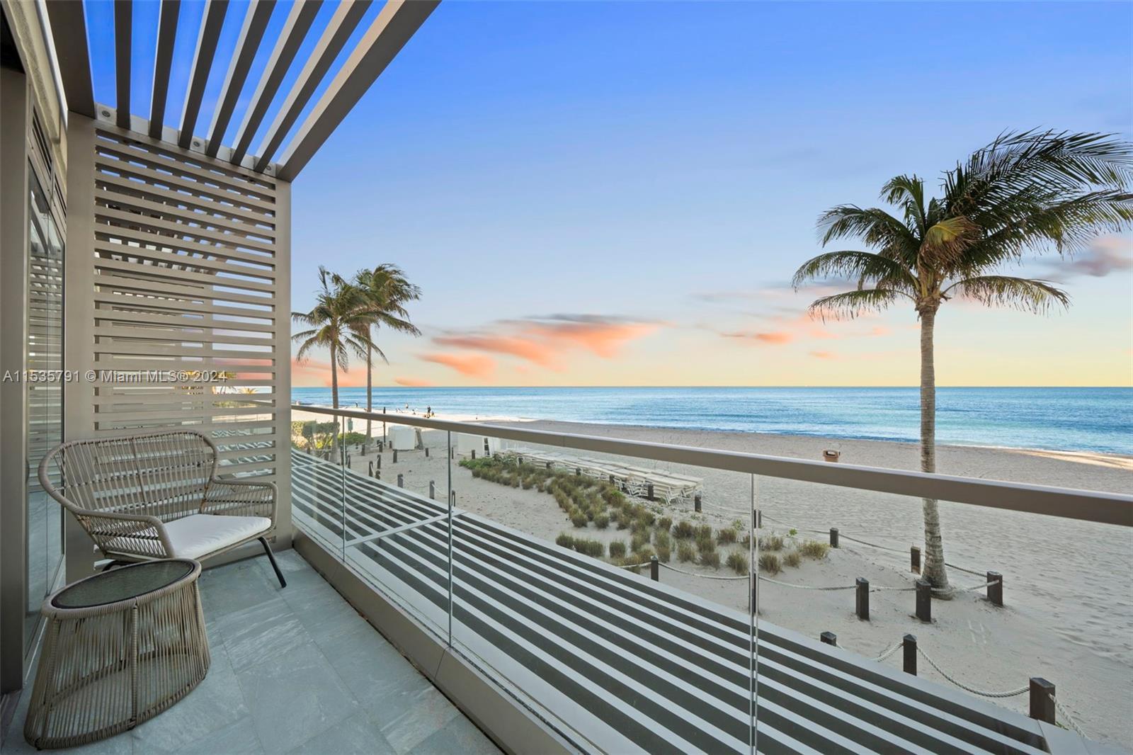 Located in the heart of Sunny Isles Beach at Armani Casa, this Cabana blends modern sophistication w