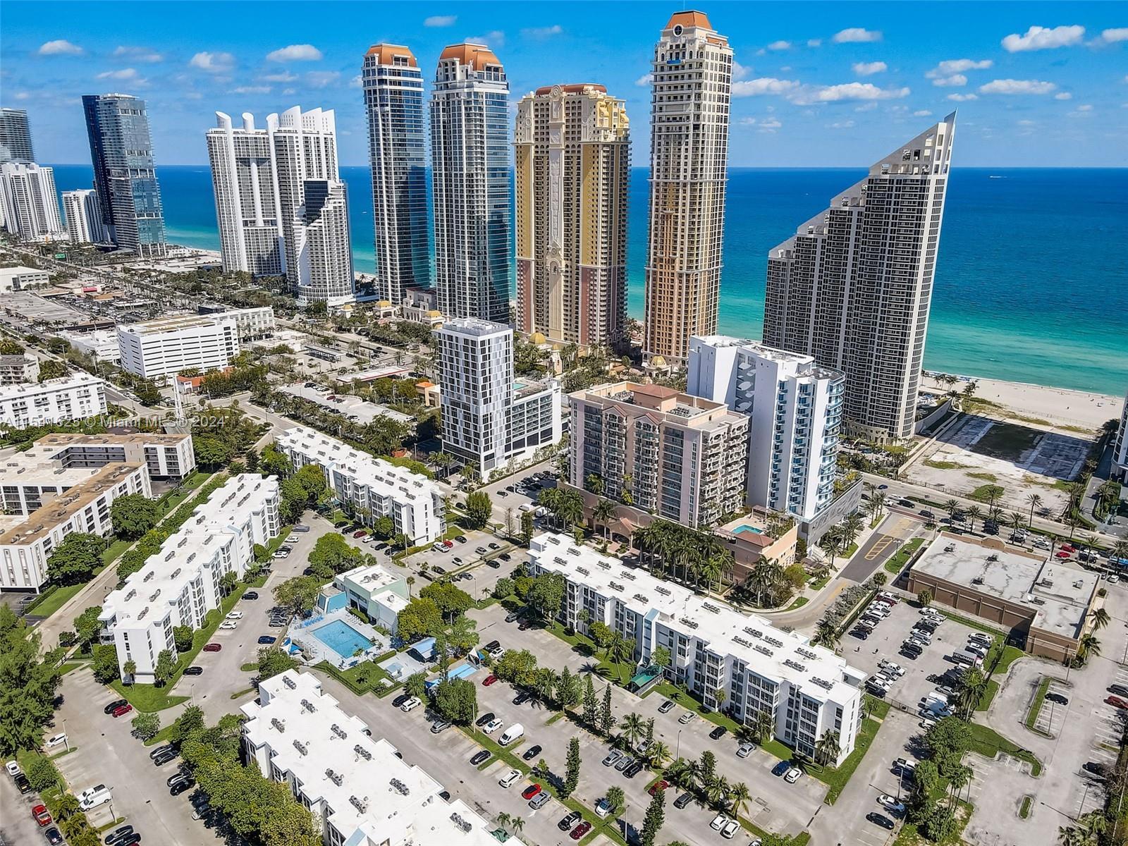 Property is located in the beautiful Sunny Isles. Spacious 1 bedroom, 1.5 bathrooms, with a den that