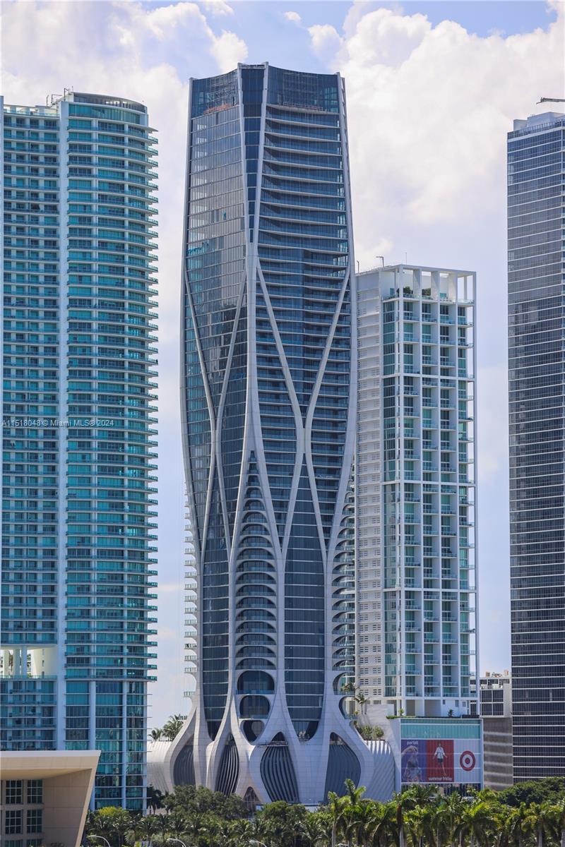 Experience the pinnacle of luxury living in Zaha Hadid's visionary masterpiece in Miami. This highly