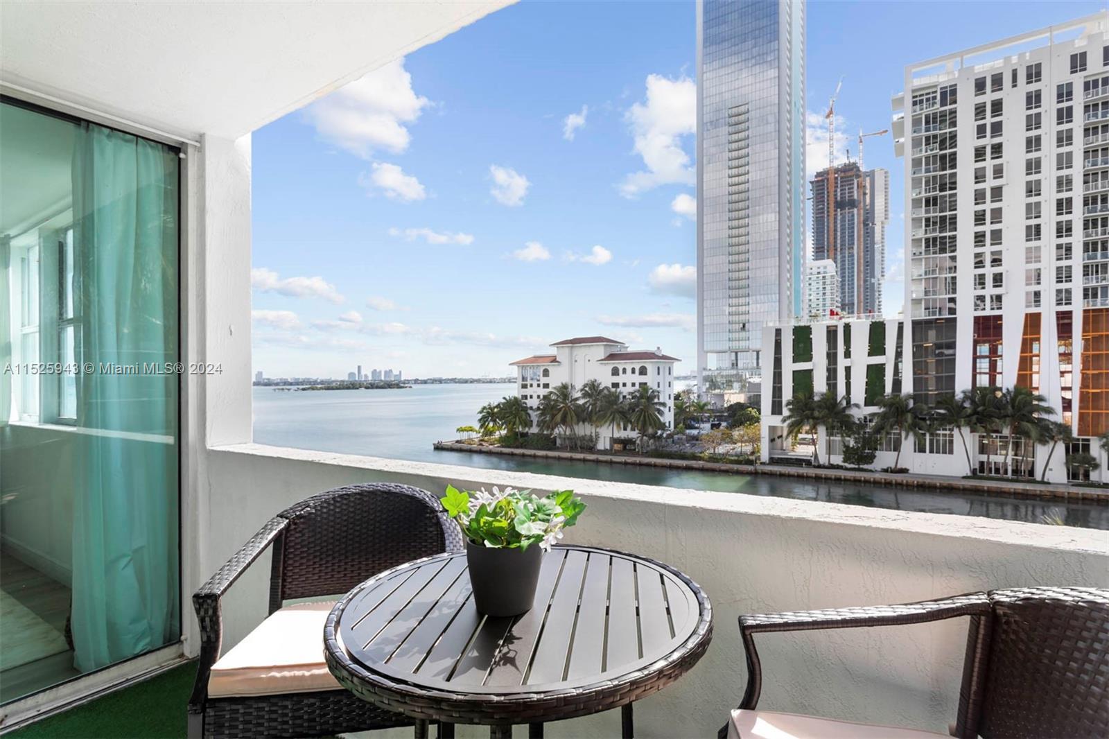 Elegant 1 bedroom, 1 bathroom residence, offering breathtaking bay views and spacious balcony. The m