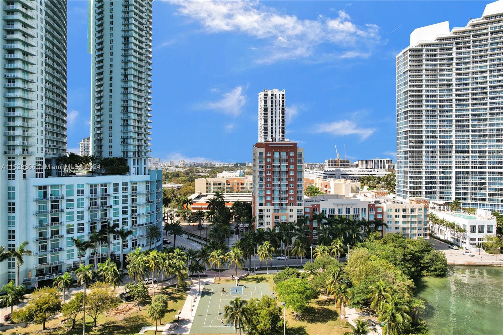 Full-service building with resort-style amenities in Edgewater, one of Miami's most popular neighbor