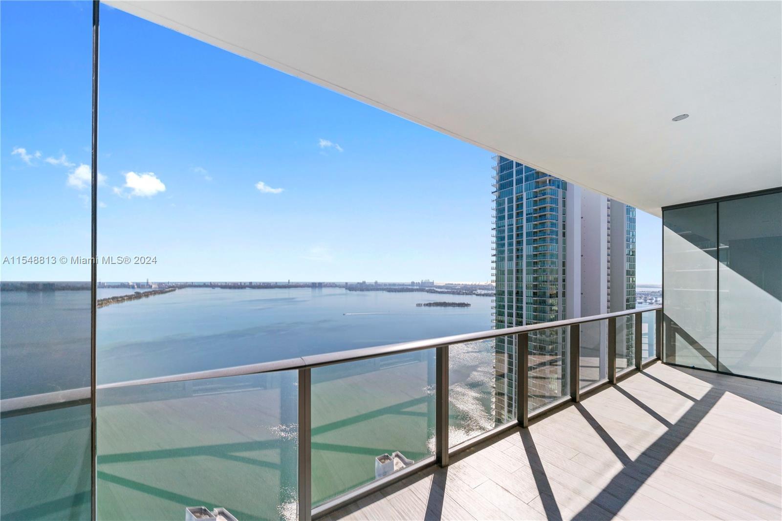 Experience endless panoramic bay and ocean views from the oversized balcony  of this 1 bedroom, 2.5 