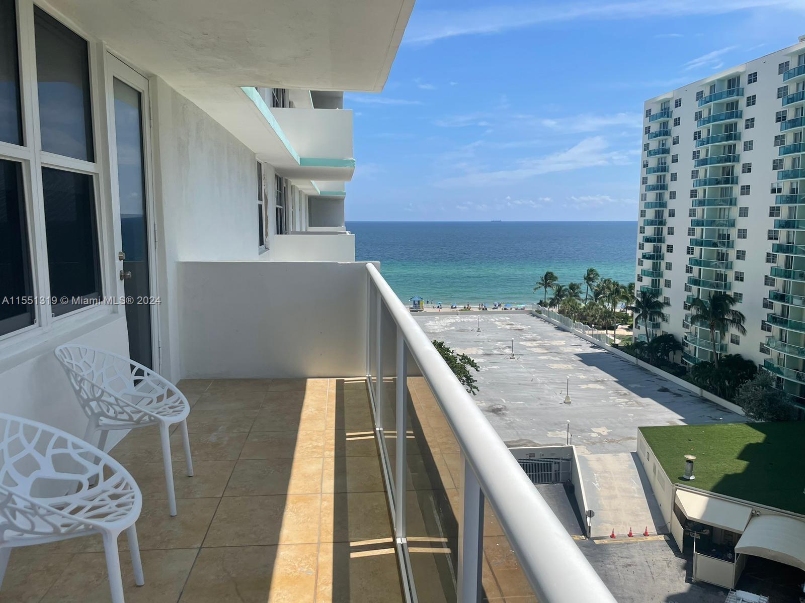 Beautifully upgraded condo in the heart of Hollywood Beach! This stunning residence features 2 spaci