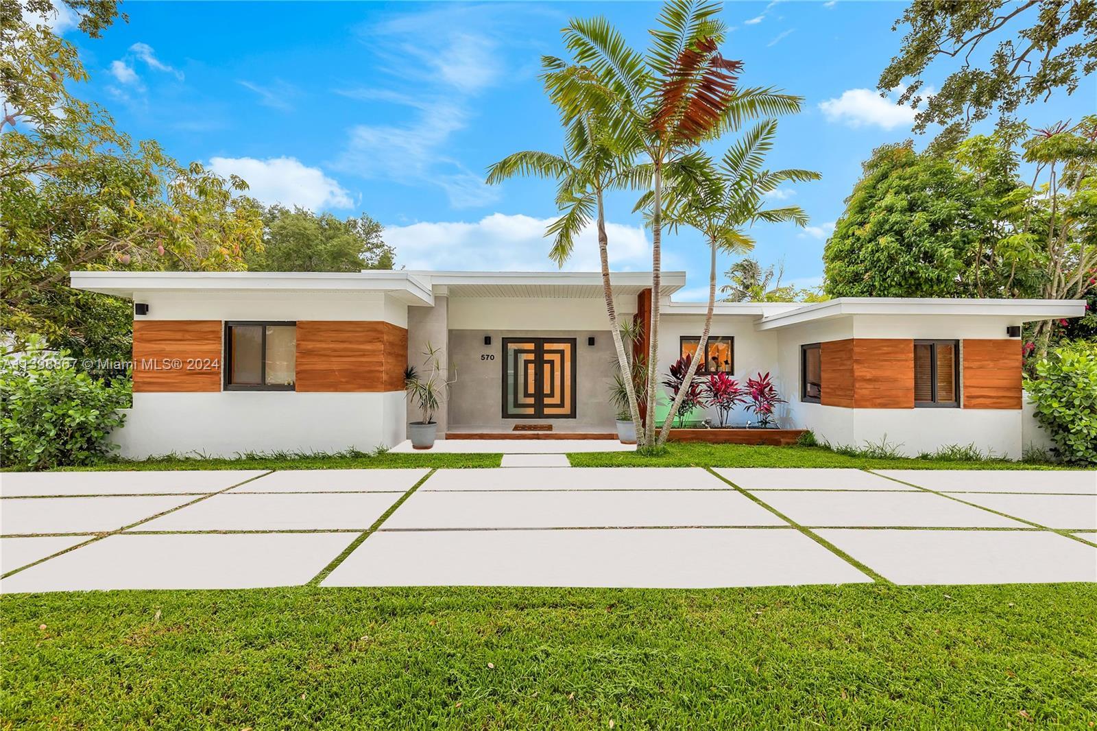 Be the first to live in this tastefully renovated 5 bed, 5 full bath home in central Miami Shores st