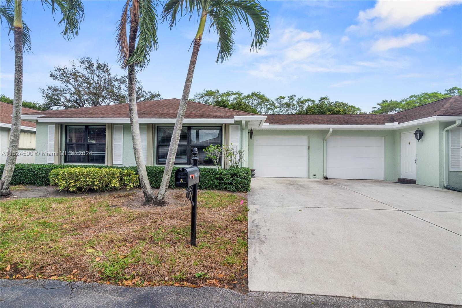 This updated 2-bedroom + 2-bath villa with a generous 1-car garage is the perfect Florida home. The 
