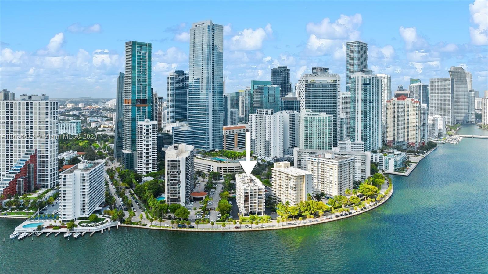 This exquisite condo awaits you in the coveted Brickell Bay Shores, nestled within a charming boutiq