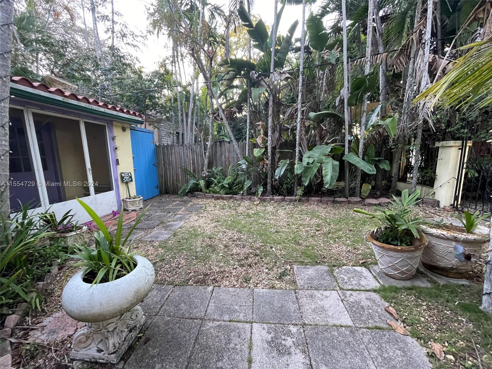 Unique opportunity to lease Coconut Grove bungalow for office or general commercial and professional