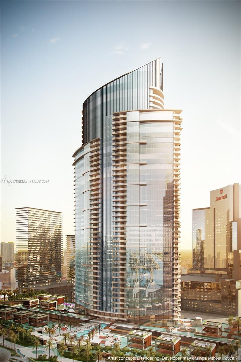Best Deal at Paramount! Beautiful condo at the Miami World Center with European modern kitchen with 