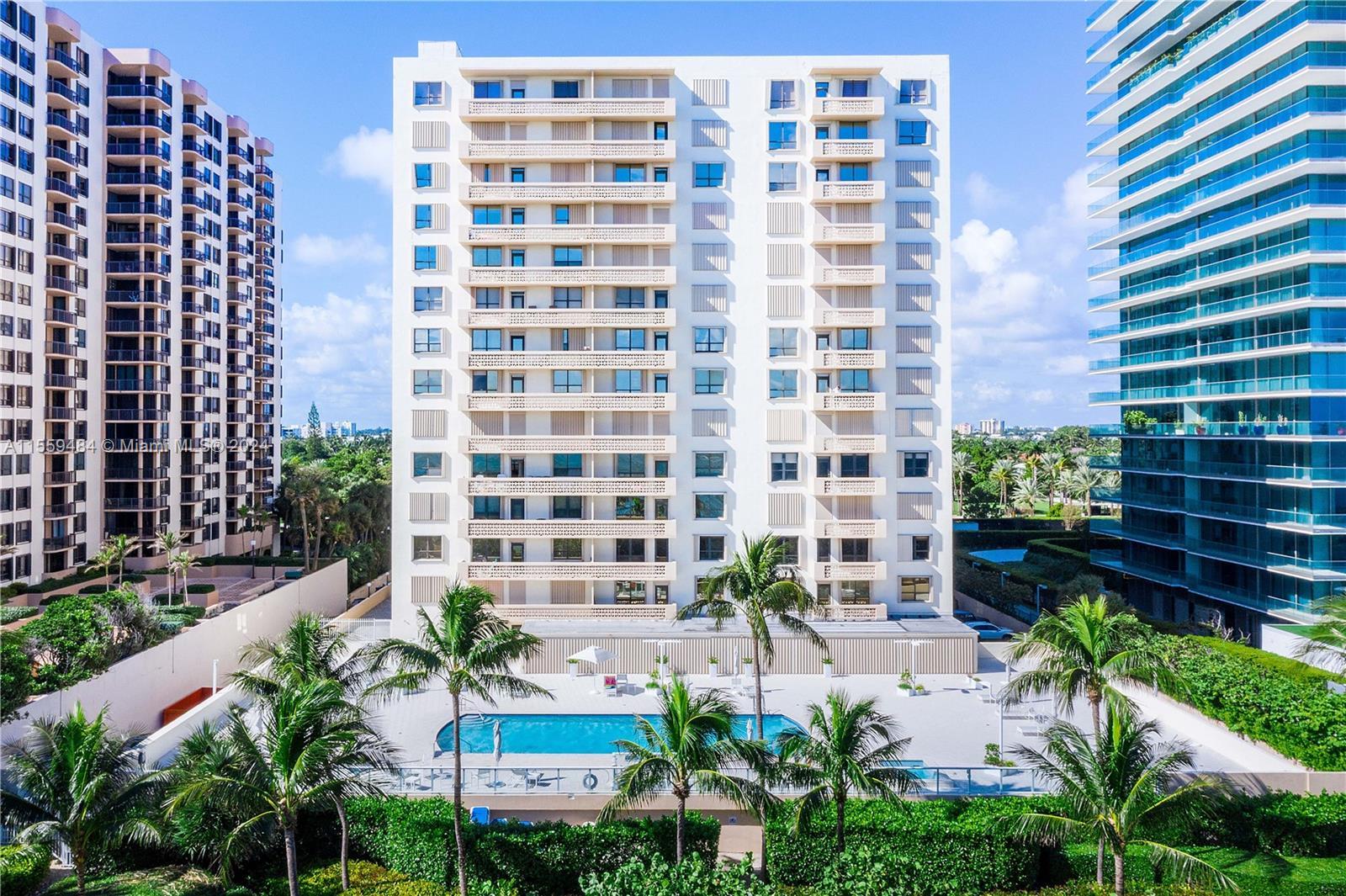 Amazing opportunity on Bal Harbour Beach to Own A 1346 SQ.FT. 2 Bedroom 2 Bath with split floor plan