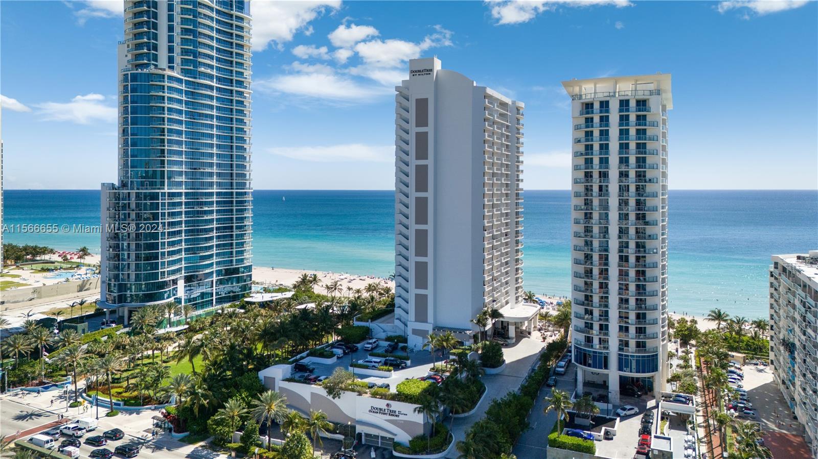 Experience breathtaking direct oceanfront views from this luxurious 2-bed, 2.5-bath condo hotel, off