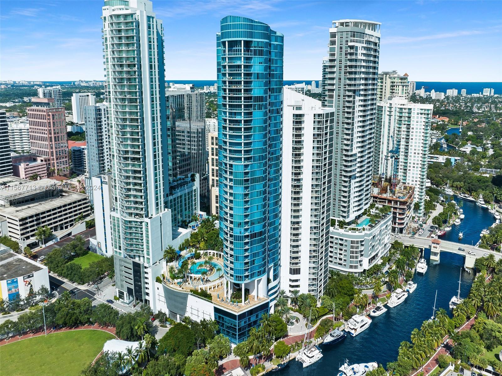 The Las Olas River House: 5-Star Luxury Living! The rarely available, 2141 SF Gramercy floor plan of
