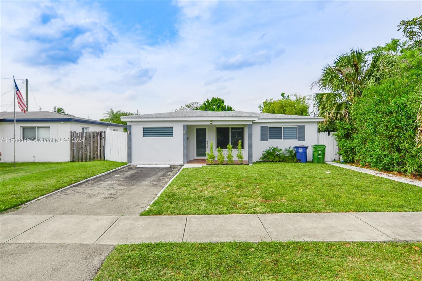 Nestled in the heart of Hallandale, Florida, this charming single-family home boasts three bedrooms 