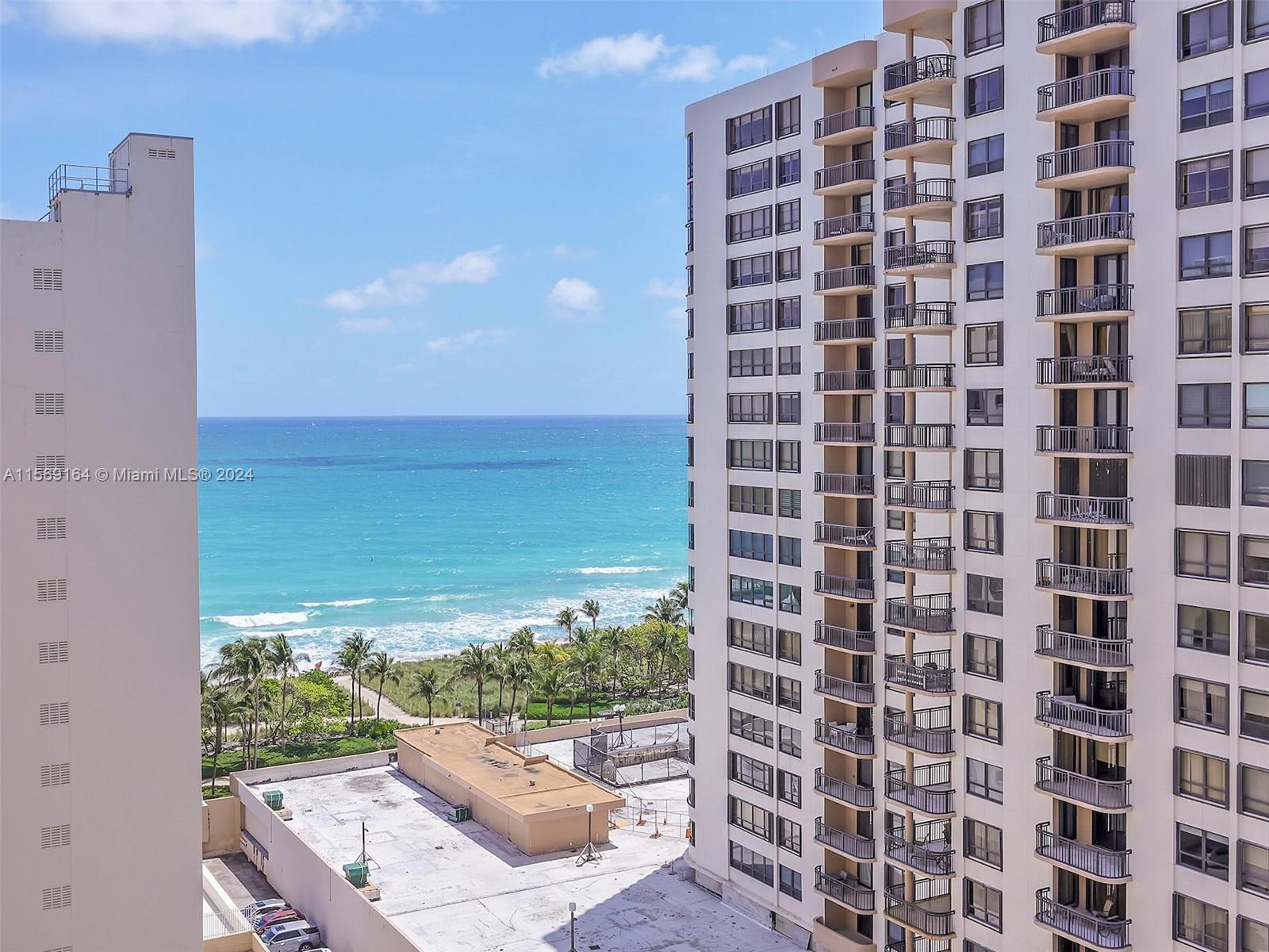 This rarely available, southeast facing, 09-Line at The Plaza of Bal Harbour has the best balcony an
