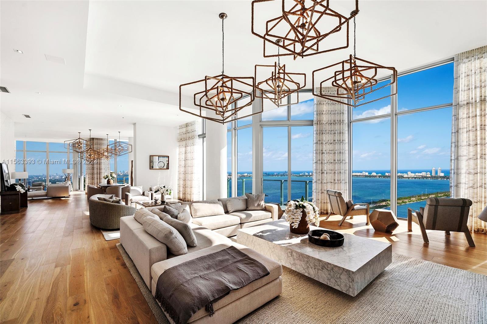 A true penthouse in every sense with 15ft ceilings, a private rooftop pool and nearly 8,000sf interi
