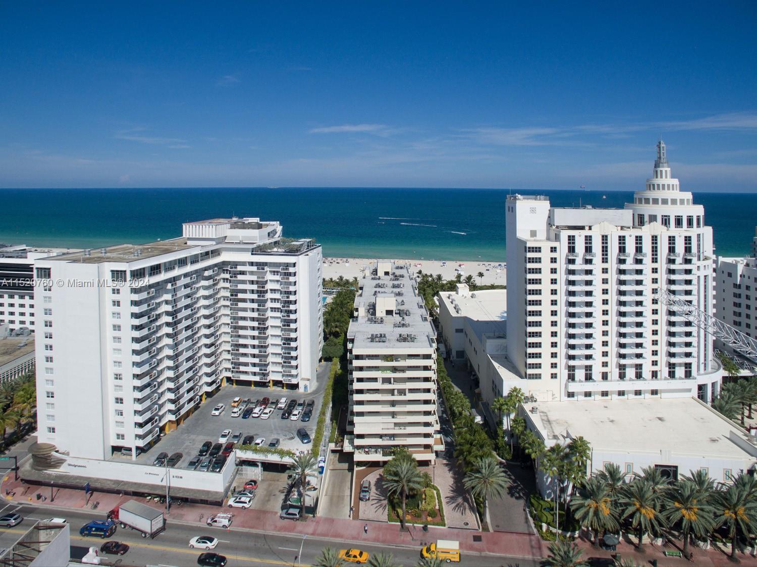 REDUCED! Motivated Seller! Location! The Georgian, a Boutique Condo, oceanside, South Beach. On Beac