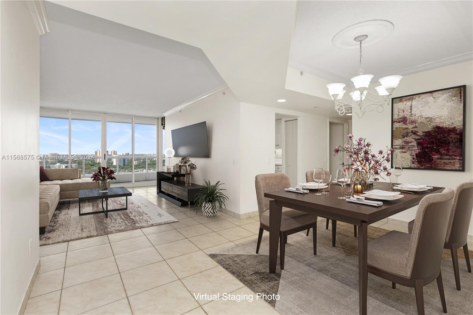 Experience luxury living in this 2-bed, 2-bath condo at prestigious North Tower at The Point. Enjoy 