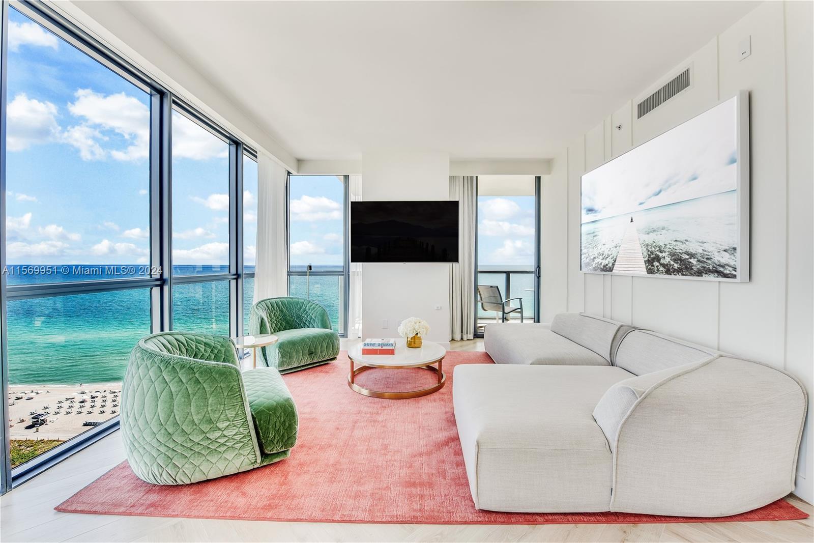 Discover Oceanview Model M (Marvelous Suite) at The W South Beach, an exquisitely furnished & move-i