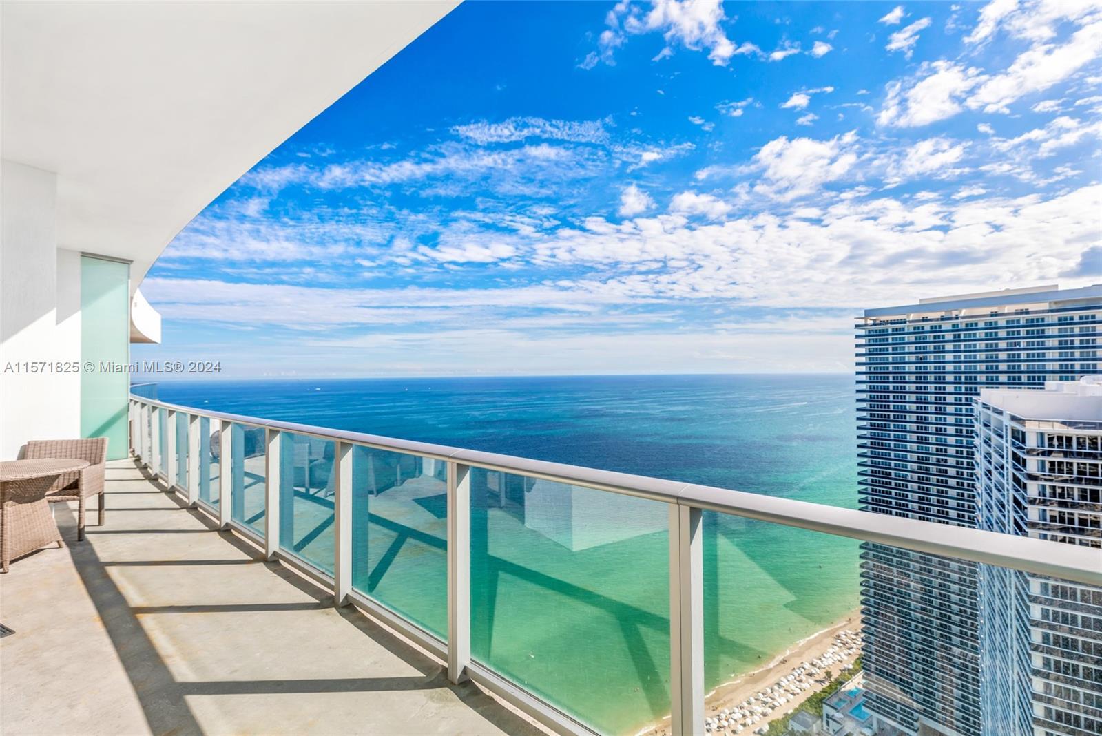 BREATHTAKING OCEAN AND INTRACOASTAL VIEWS FROM THIS STUNNING 2 BEDROOM PENTHOUSE WITH HIGH CEILINGS.