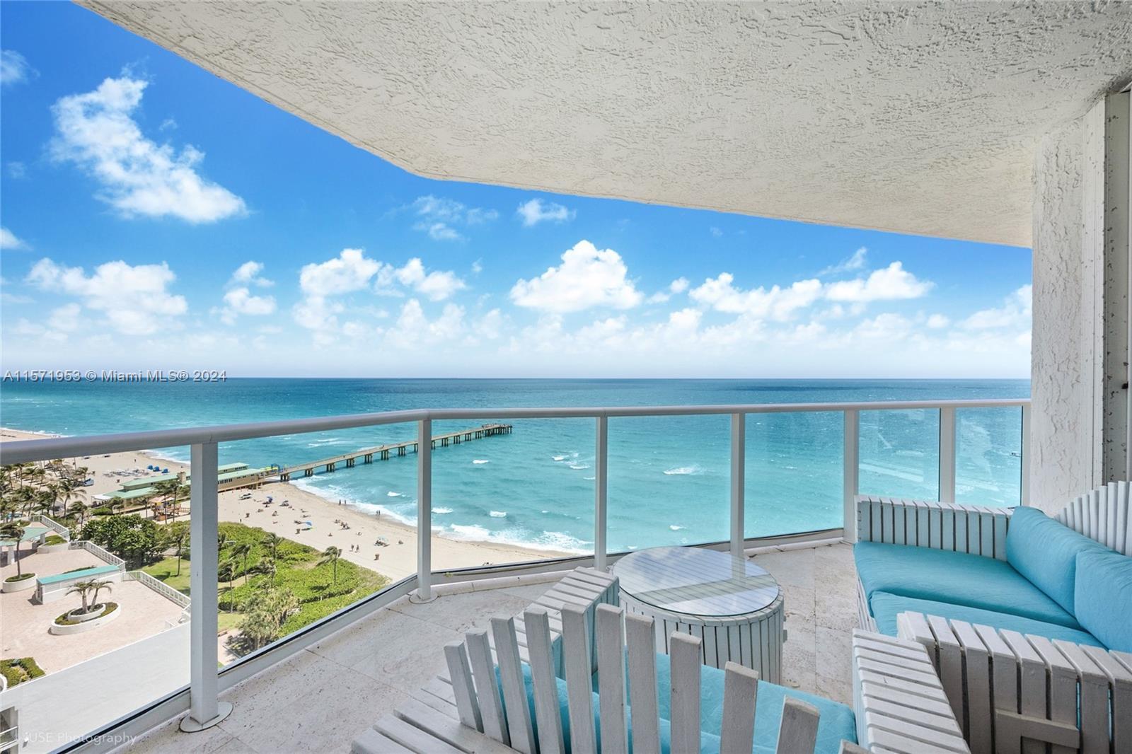 This stunning direct oceanfront residence boasts over 2,020 interior square feet and 374 square feet