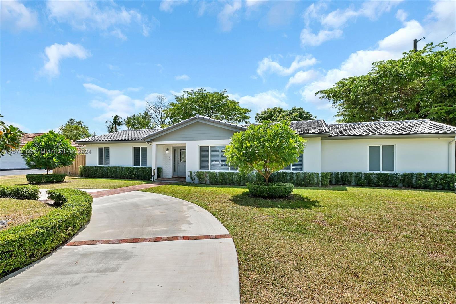This stunning 4 bedroom, 2.5 bath north Palmetto Bay home with a screened pool is perfect for entert