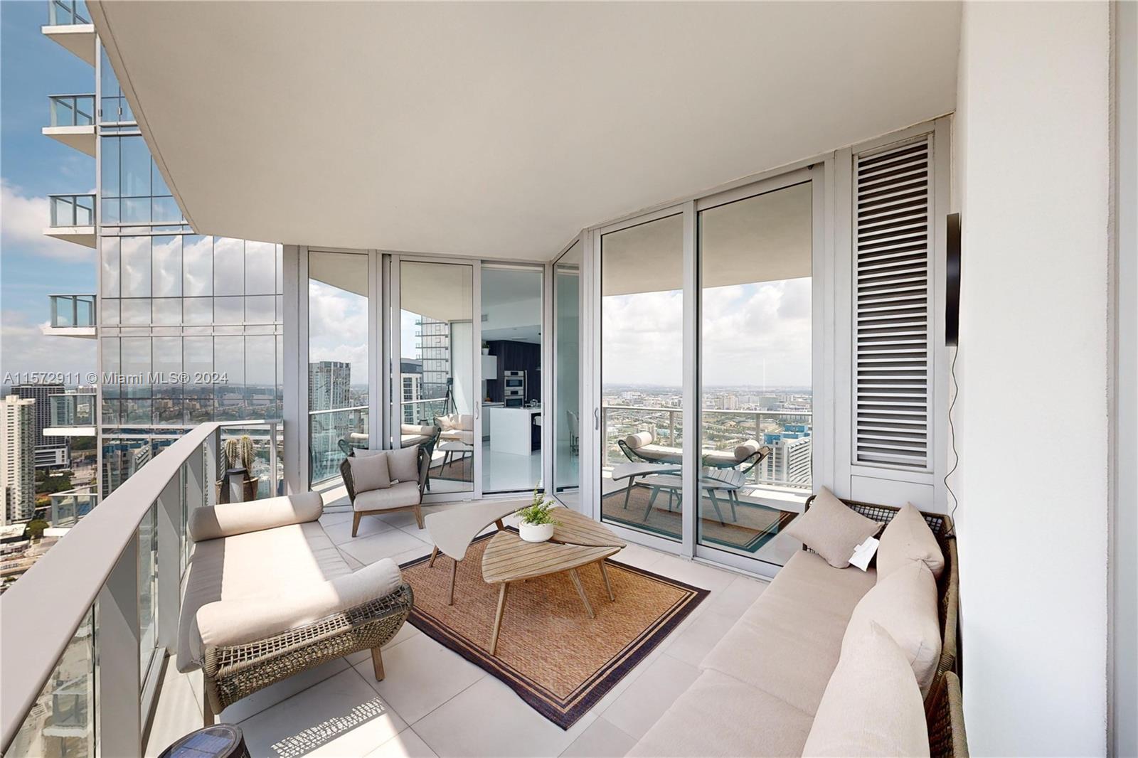 Discover unparalleled luxury living in the heart of Miami at this exquisite 1-bedroom, 1.5-bathroom 