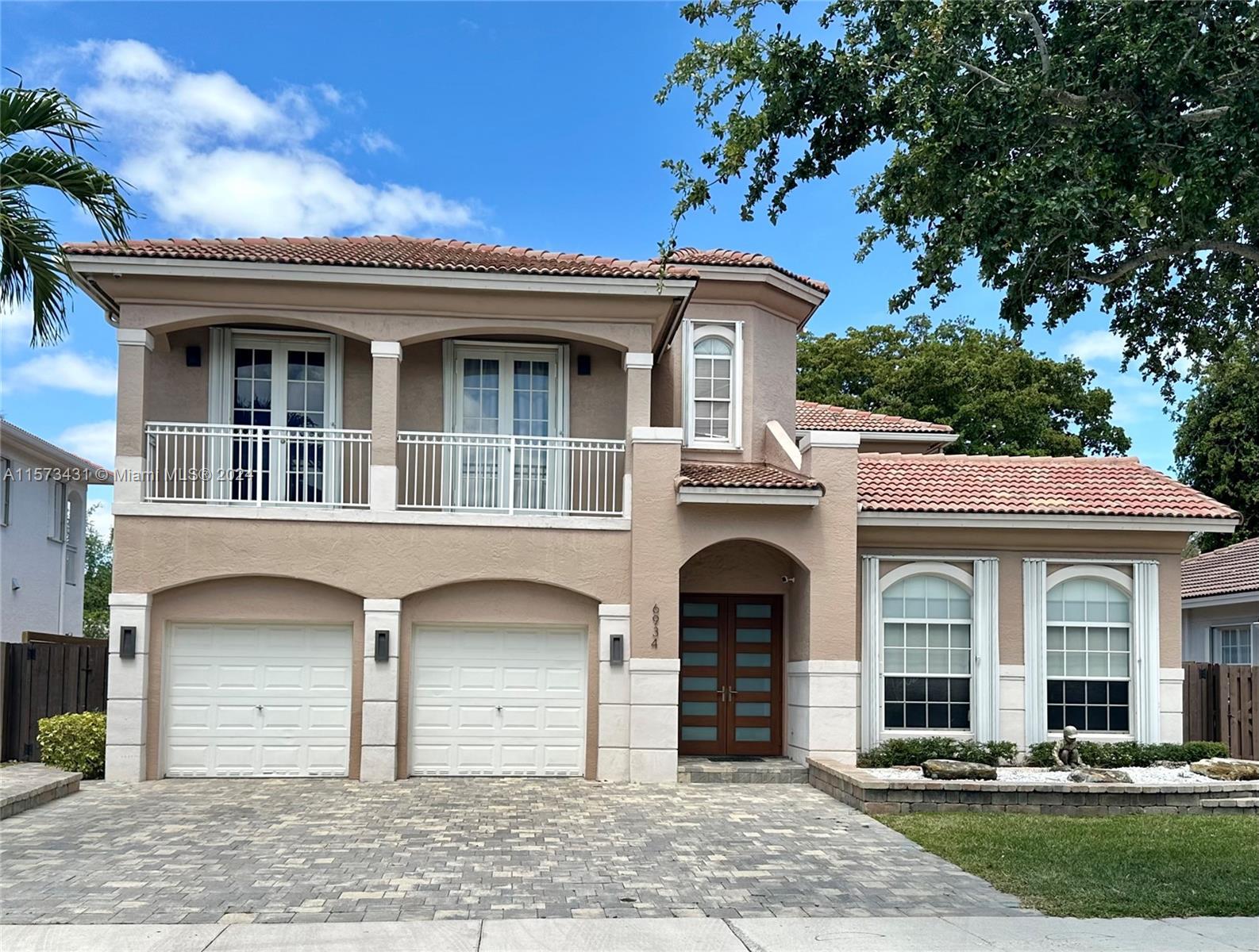 Introducing a beautiful two-story single-family home located in a prestigious area at Doral, recentl