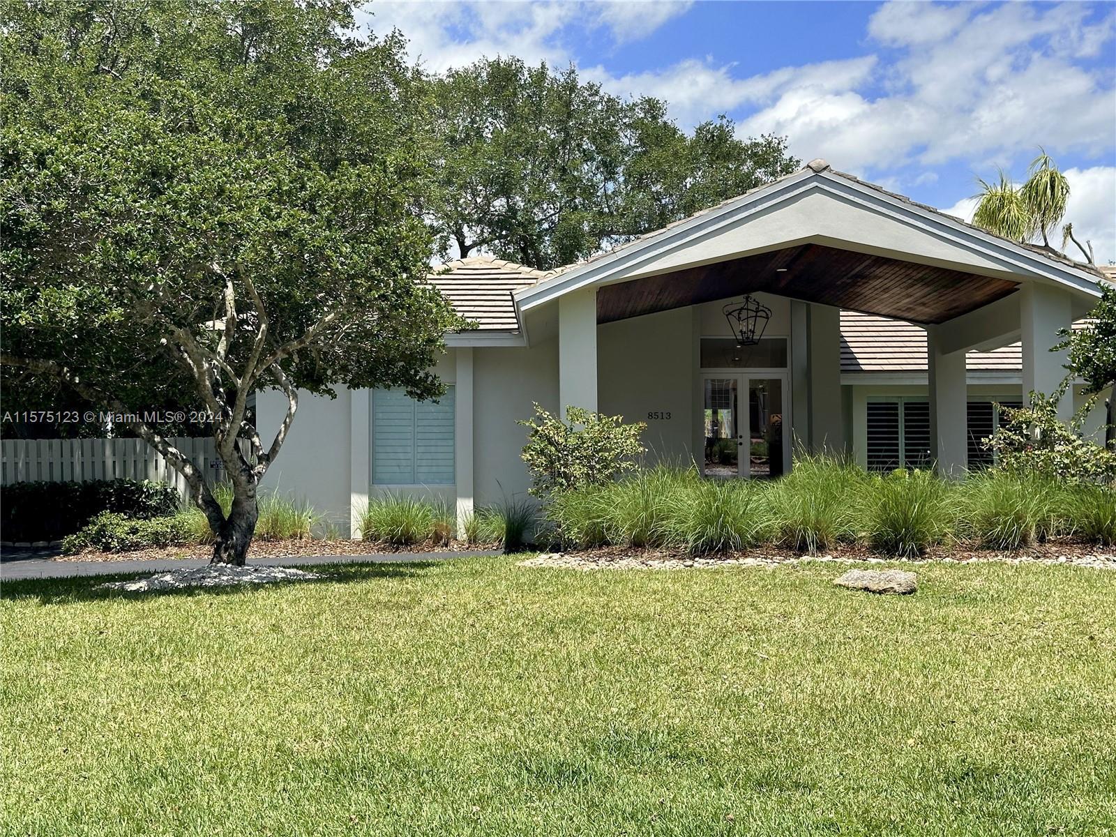Beautifully remodeled in 2022, this home features 5 beds 3.5 baths in tranquil Palmetto Bay neighbor