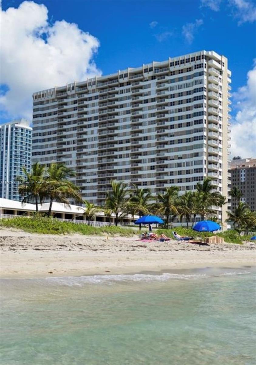 One of the most sought after High Risers in Hallandale ! Included in maintenance is water, a/c , ele