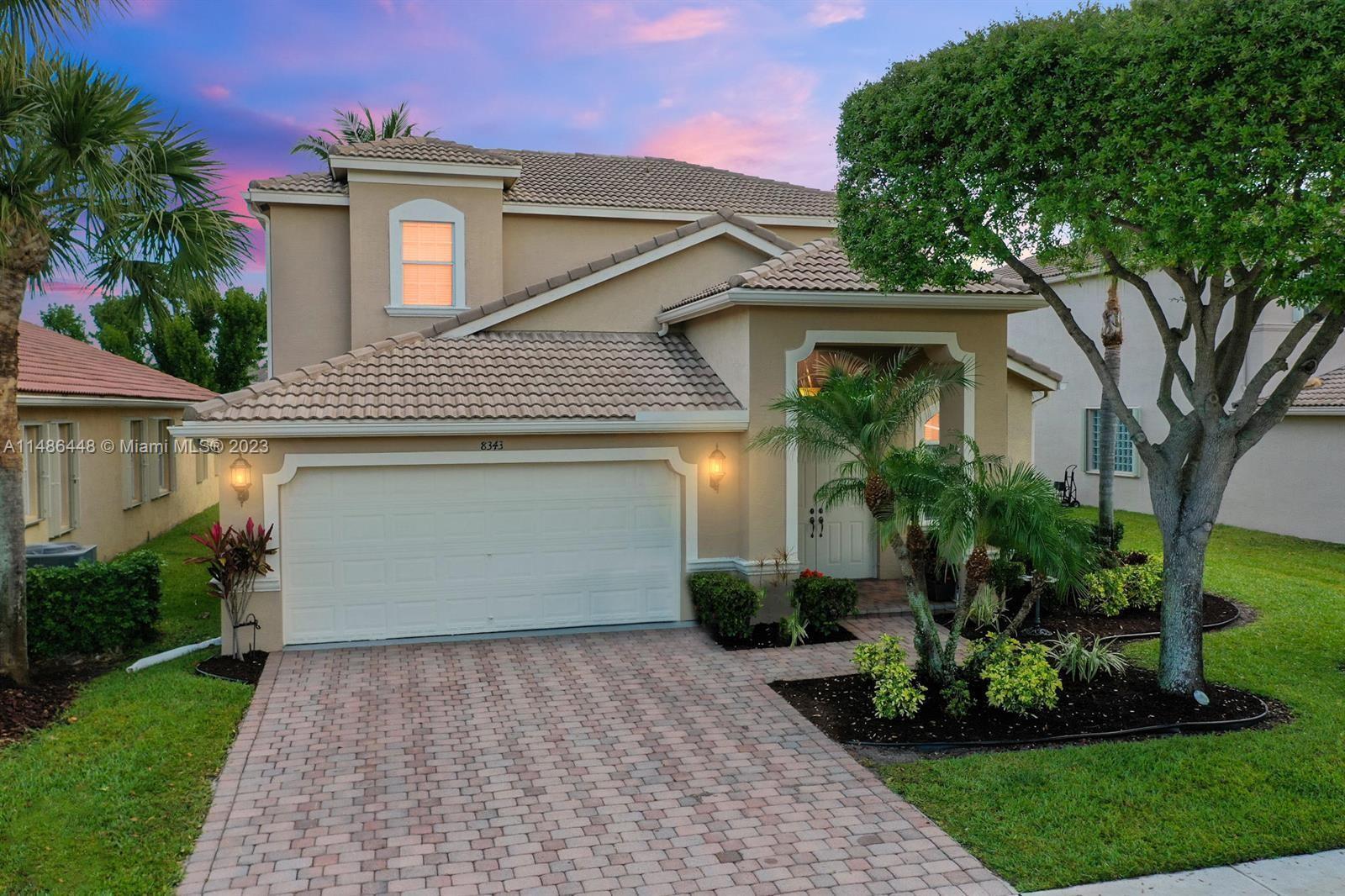 Rare opportunity! 5 bed 3 bath lakefront home located in the sought-after Isola Bella gated communit