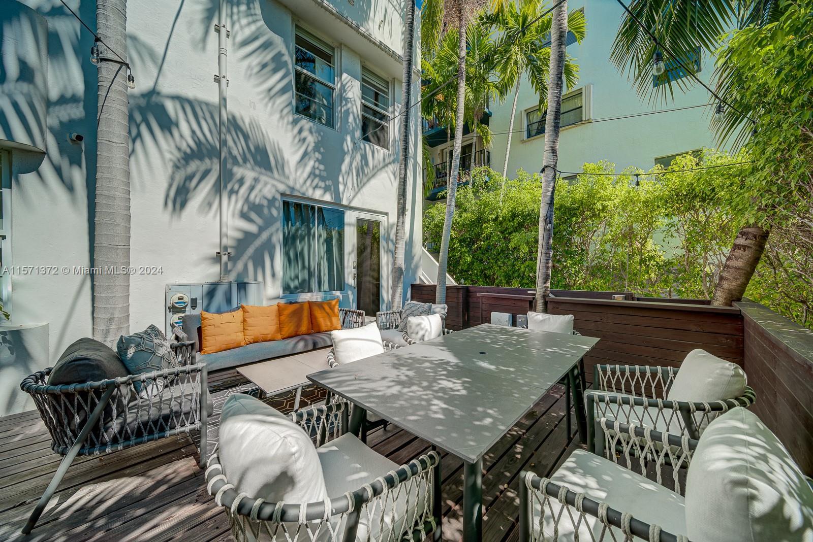 Rare find, Completely remodeled 2-bedroom 2-bathroom in the heart of Miami Beach. One of a Kind! Ful