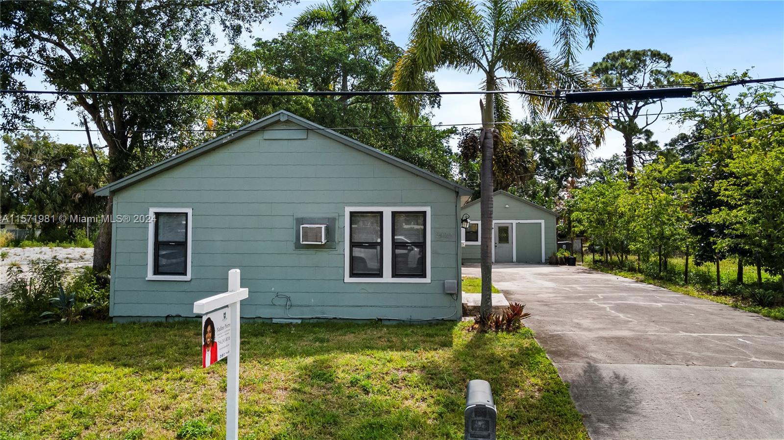 Great opportunity to own an affordable home close to downtown west palm beach! This home has a main 