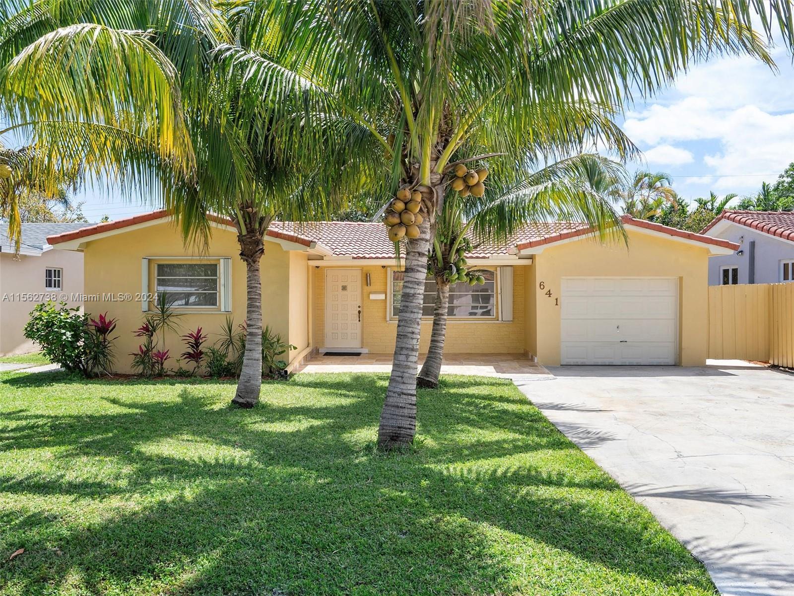 TURNKEY and no HOA with great floor plan, beautiful home located in Hallandale Beach, features 3 bed
